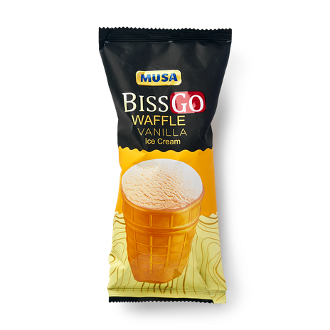 Мороженое Bissgo Vanilla Musa в стаканчике