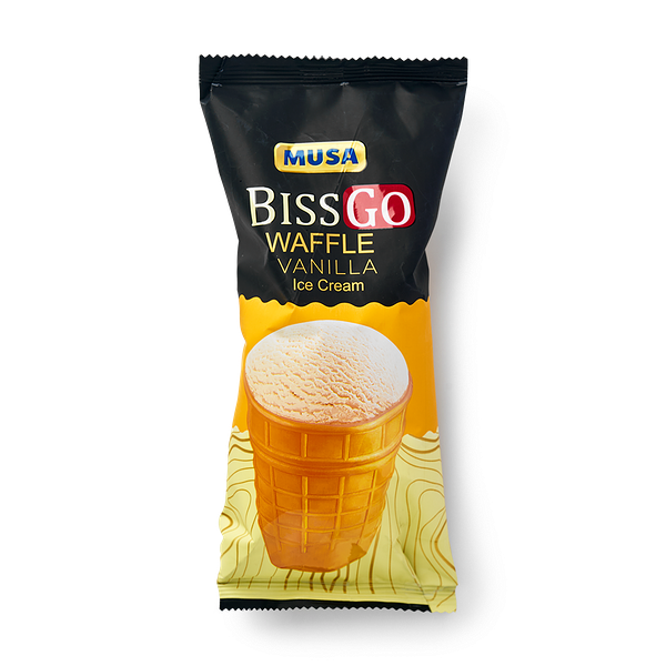 Мороженое Bissgo Vanilla Musa в стаканчике