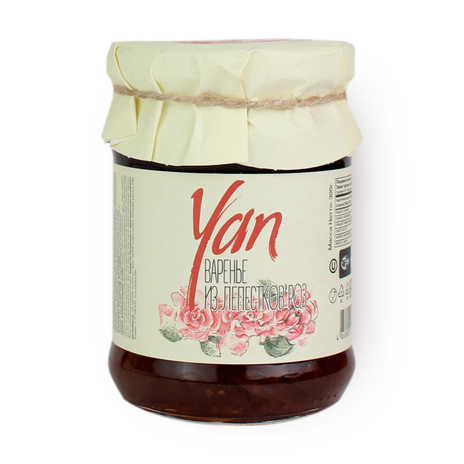 Варенье из лепестков роз Yan
