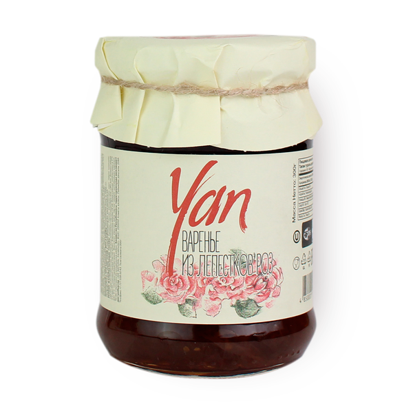 Варенье из лепестков роз Yan
