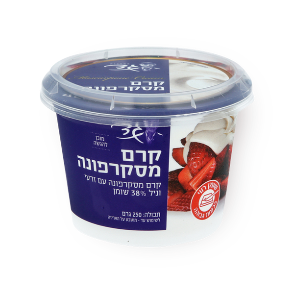 Mascarpone cream 38%