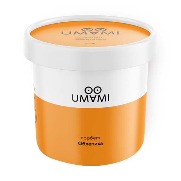 Мороженое сорбет Umami облепиха
