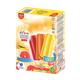 Ice popsicles flavored Lemon, Mango and Red Grapefruit