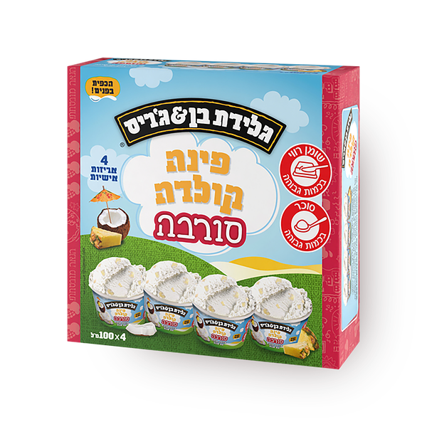 Ben & Jerry's Pina Colada Sorbet Pack