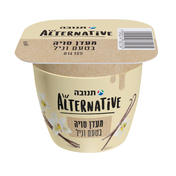 מעדן סויה בטעם וניל