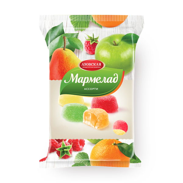 Мармелад желейный «Азовская КФ» ассорти
