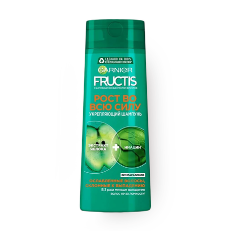 Шампунь Garnier Fructis Рост во всю силу укрепляющий