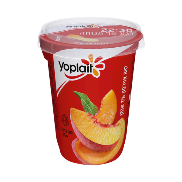 Peach yogurt 3% Yoplait