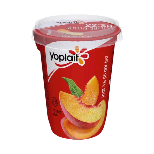 Peach yogurt 3% Yoplait