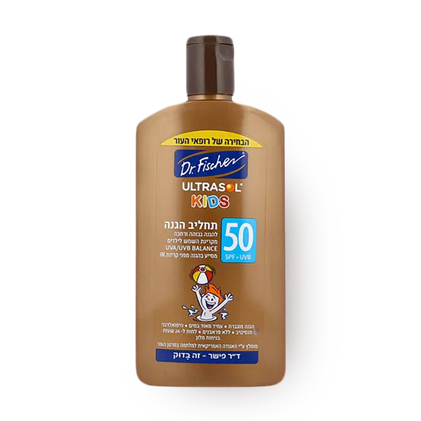 אולטרסול ילדים  תחליב הגנה 50 SPF