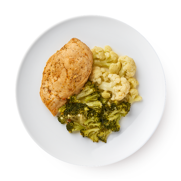 Филе куриное с овощами на пару Mfood.kz