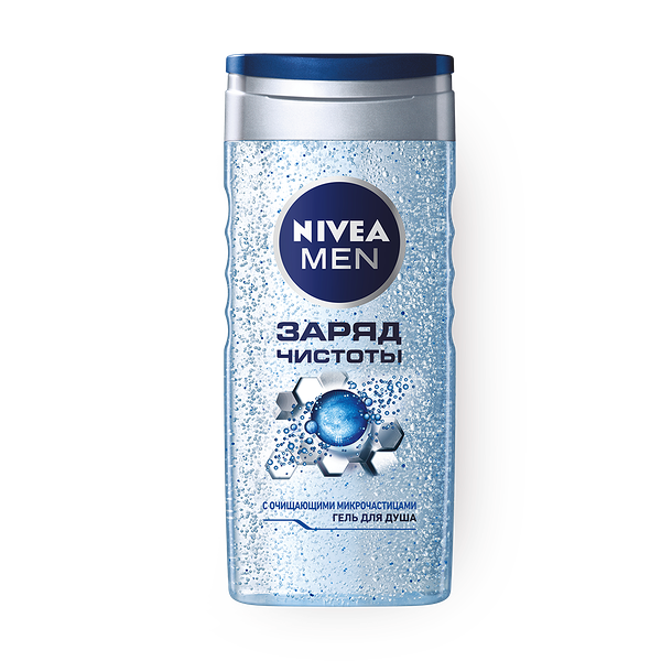 Гель для душа Nivea Men Заряд чистоты