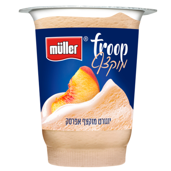 Muller froop- whipped yogurt Peach flavor