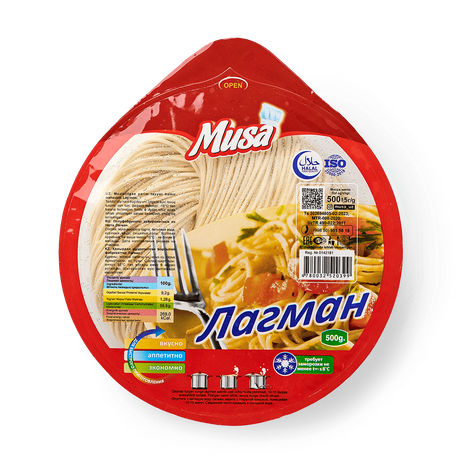 Тесто для лагмана Musa замороженное