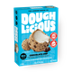 Cookie dough bites dessert with dark chocolate chips and vanilla ice cream Dough Licious