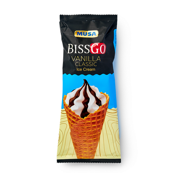 Мороженое Bissgo Musa в рожке