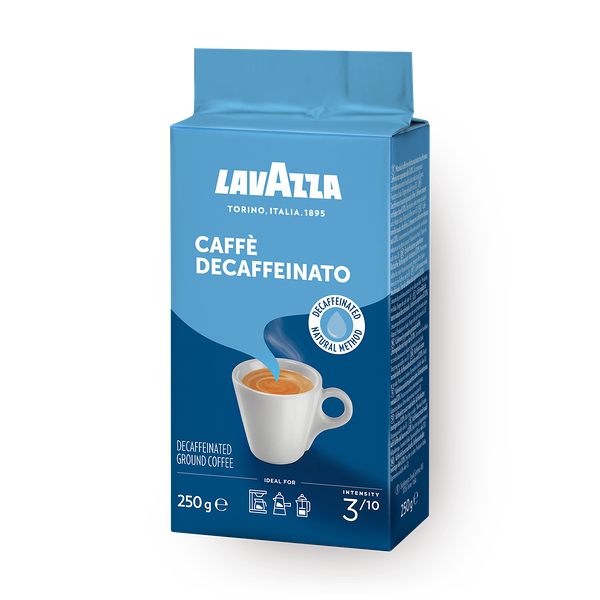 Кофе молотый Decaffeinato Lavazza без кофеина