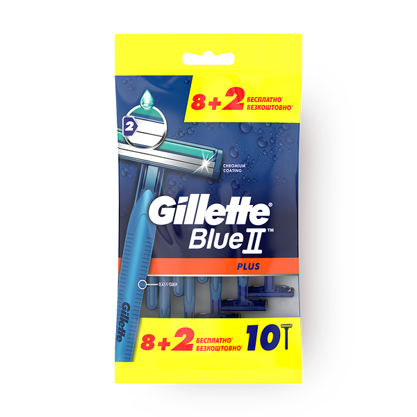 Бритва одноразовая Gillette Blue II Plus