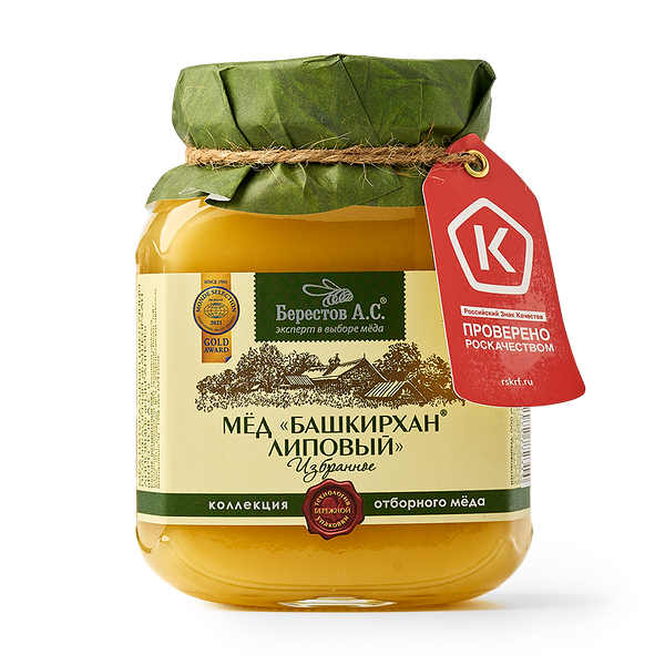 Мёд липовый Башкирхан «Берестов А.С.»
