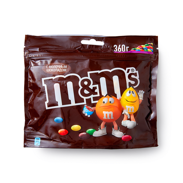 Драже M&M's с молочным шоколадом