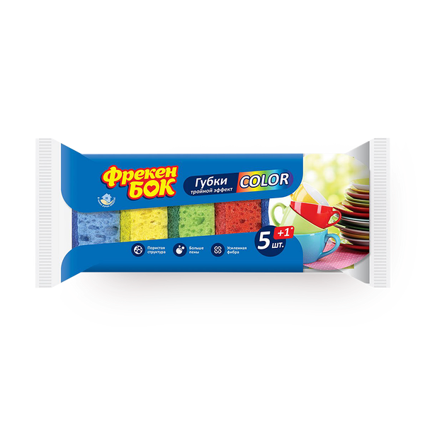 Губка «Фрекен Бок» Color