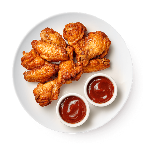 Большая порция крылышки BBQ «Из Лавки», 8 шт