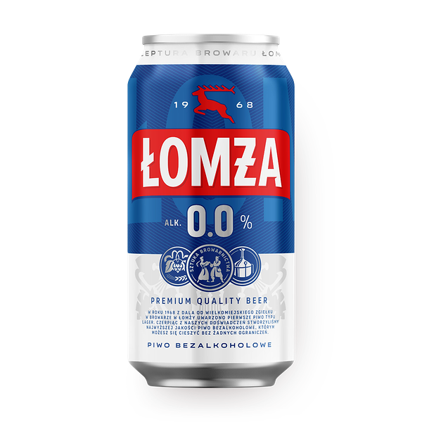 Пиво Łomża безалкогольное
