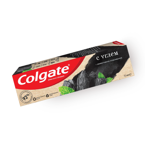 Зубная паста Colgate Naturals эффективное отбеливание с углём