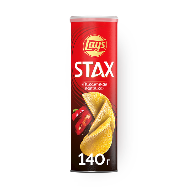 Чипсы картофельные Lay's Stax паприка