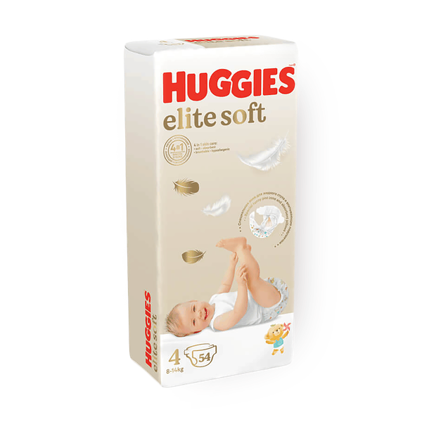 Подгузники Huggies Elite Soft размер 4 8-14 кг