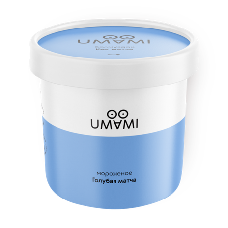 Мороженое Umami голубая матча