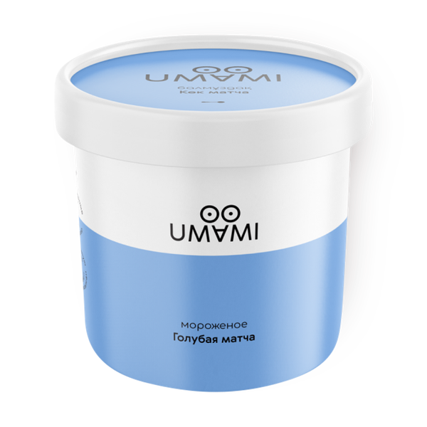 Мороженое Umami голубая матча