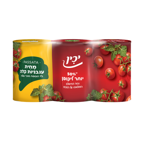 מארז פסאטה מחית עגבניות טבעית יכין