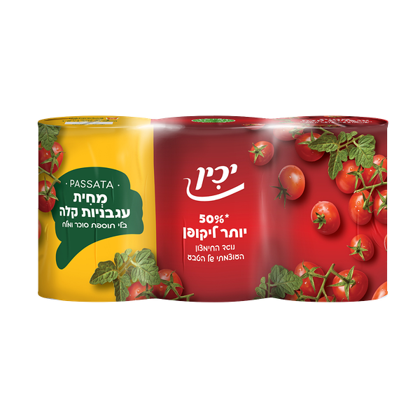מארז פסאטה מחית עגבניות טבעית יכין
