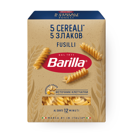 Макароны Fusilli 5 злаков Barilla