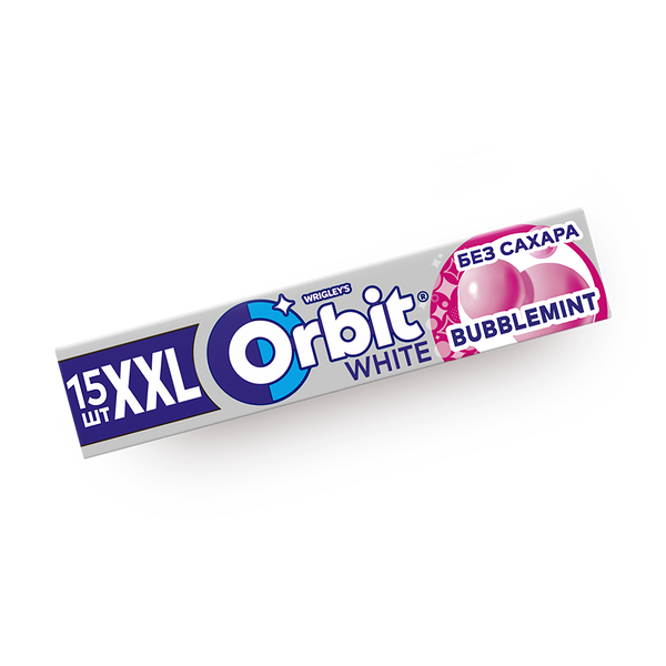 Жевательная резинка Orbit White XXL Bubblemint