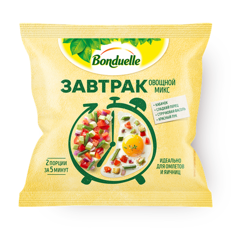 Овощной микс для завтрака с кабачком Bonduelle