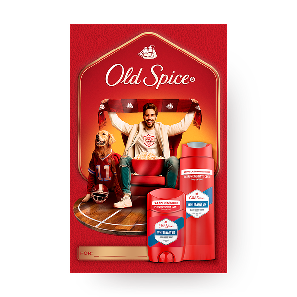 Набор подарочный Old Spice Whitewater дезодорант-стик и гель для душа 2 в 1