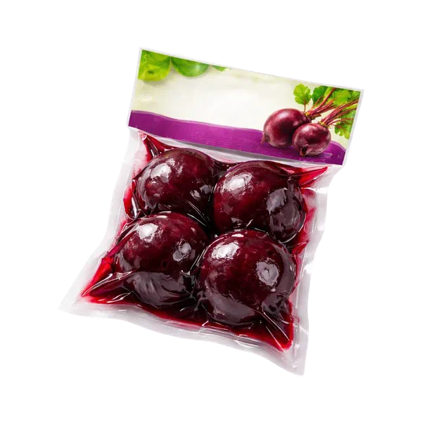 Vacuum packed beets