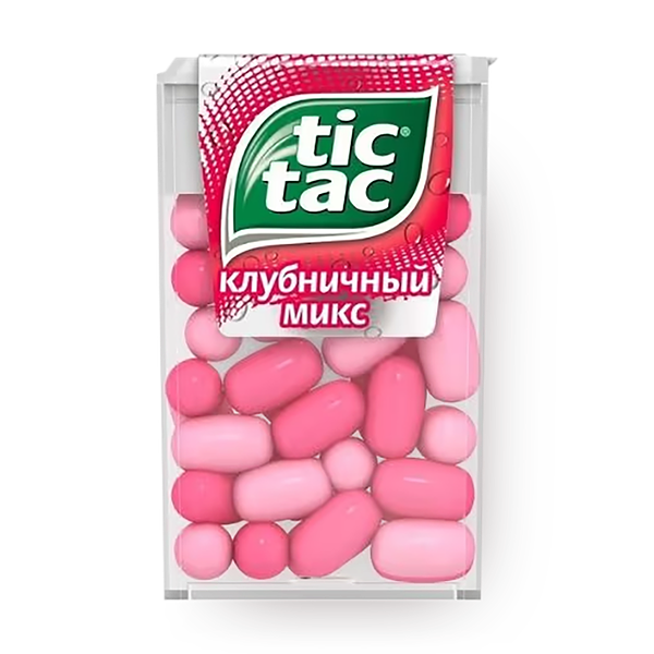 Драже Tic Tac Клубничный микс