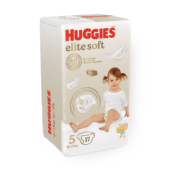 Подгузники Huggies Elite Soft 5