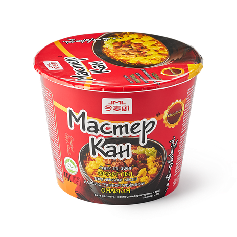Лапша «Мастер Кан» с омлетом