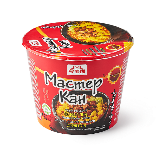 Лапша «Мастер Кан» с омлетом