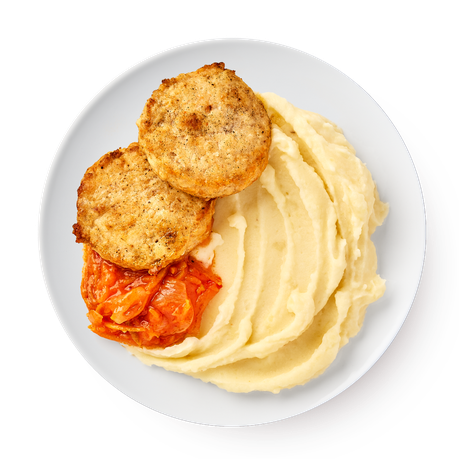 Тучикены с картофельным пюре «Сегодня»