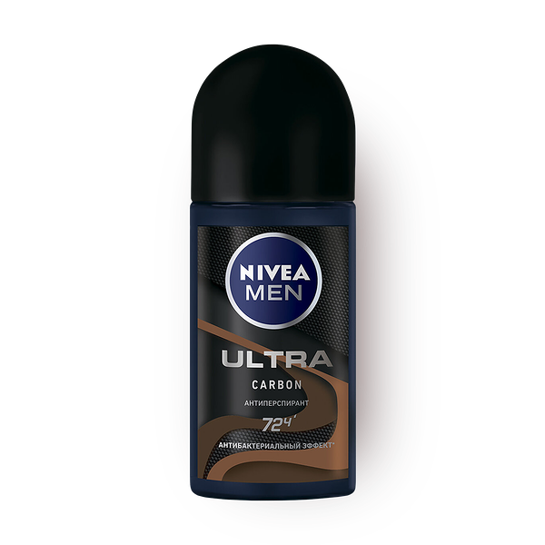 Дезодорант-антиперспирант Nivea Men Ultra Carbon роликовый