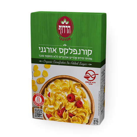 קורנפלקס אורגני ללא תספת סוכר