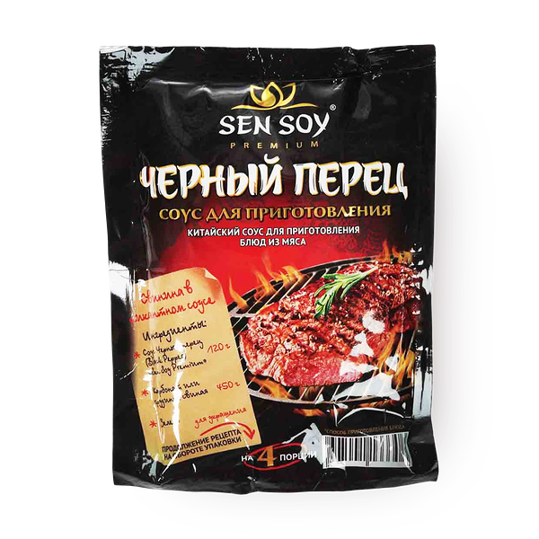 Соус Чёрный перец Sen Soy