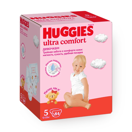 Подгузники Huggies Ultra Comfort для девочек 5 размер