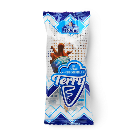 Мороженое пломбир Terry Future Frutt в рожке