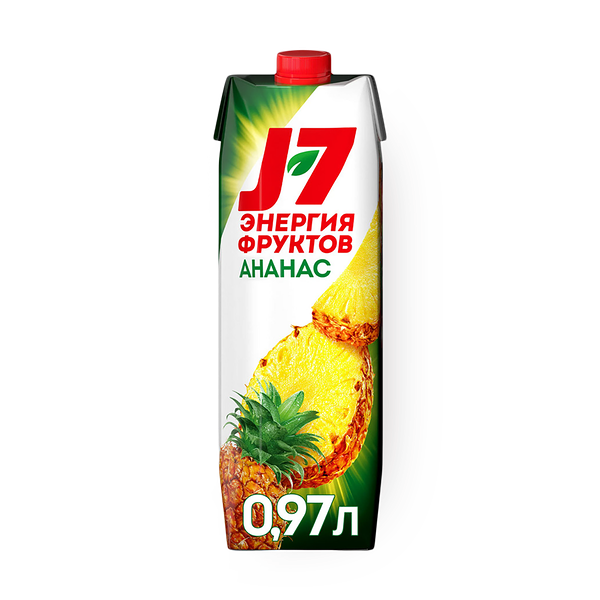Нектар J7 Ананас с мякотью